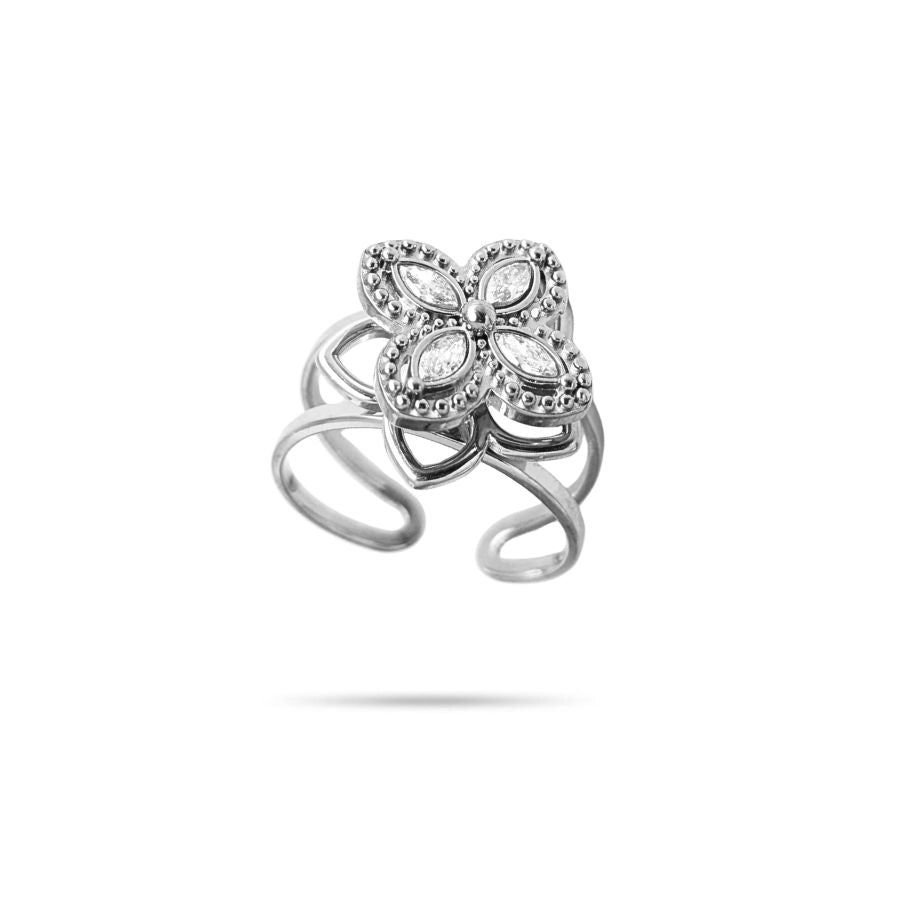 Bagues inox anti stress poussières d'étoiles - Bijoux doigts de fée Bagues inox anti stress poussières d'étoiles - Bijoux doigts de fée