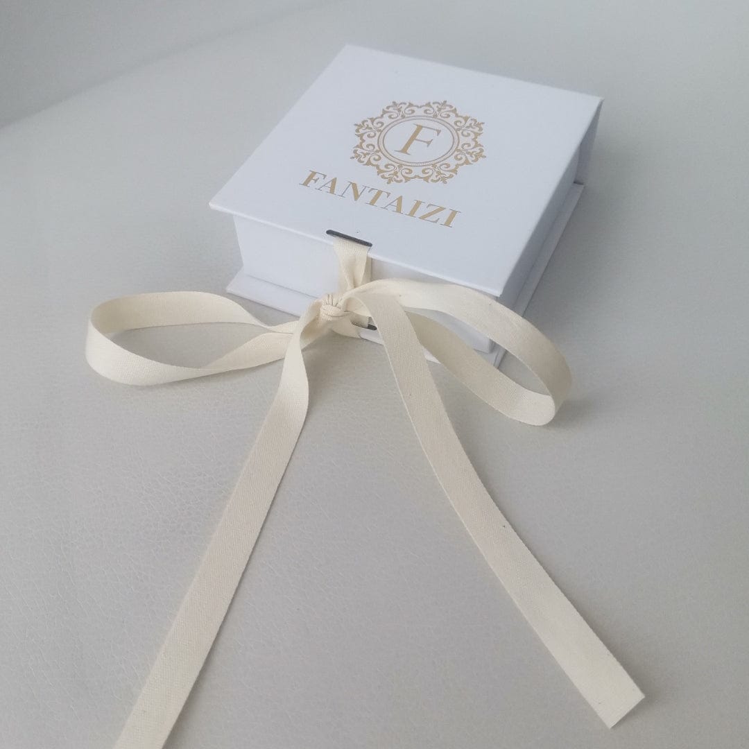 Ecrin à bijoux avec ruban à noeud FANTAIZI