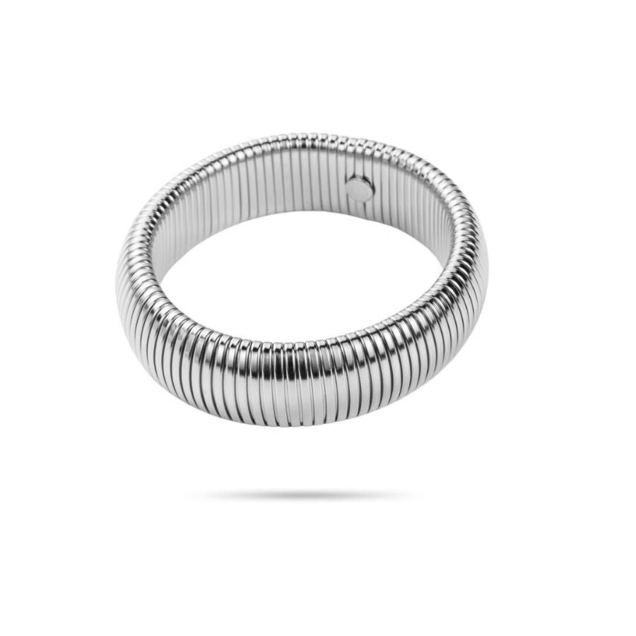 Brazalete de malla Tuga en acero inoxidable dorado - Liz