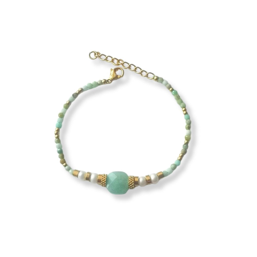 Bracelet pierre naturelle amazonite
