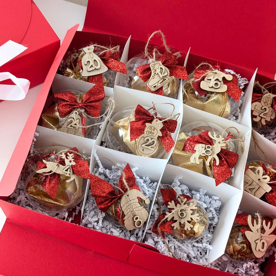 Calendrier de l'Avent Bijoux en acier inoxydable 2025